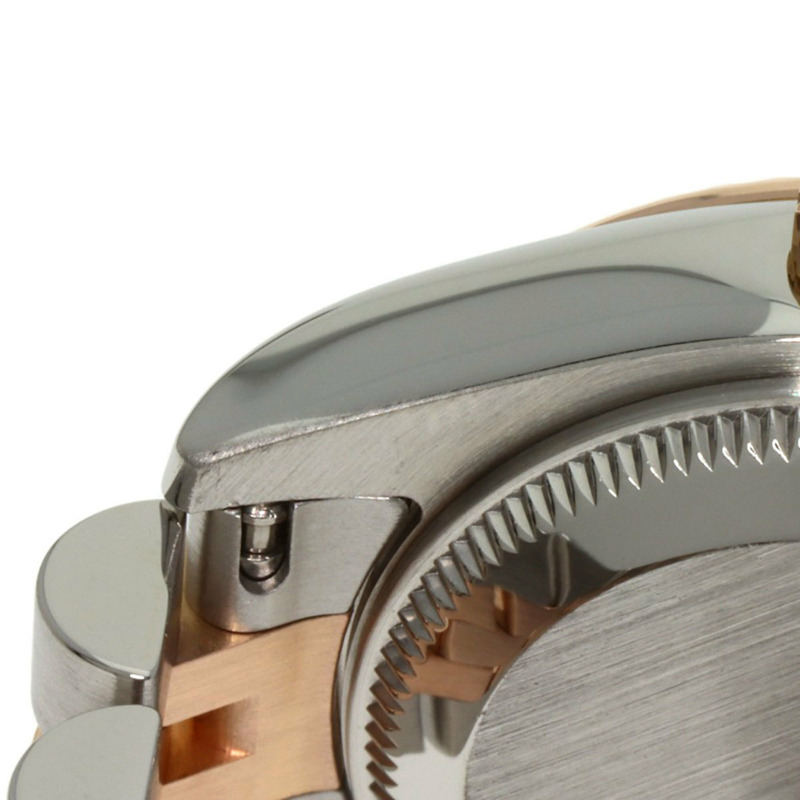 勞力士 179171G Datejust 女士十鑽腕錶，精鋼/18K金/永恆玫瑰金材質。-10