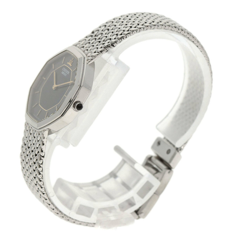 精工 8420-5660 Credor 八角形腕錶，不鏽鋼/SS，女款-1