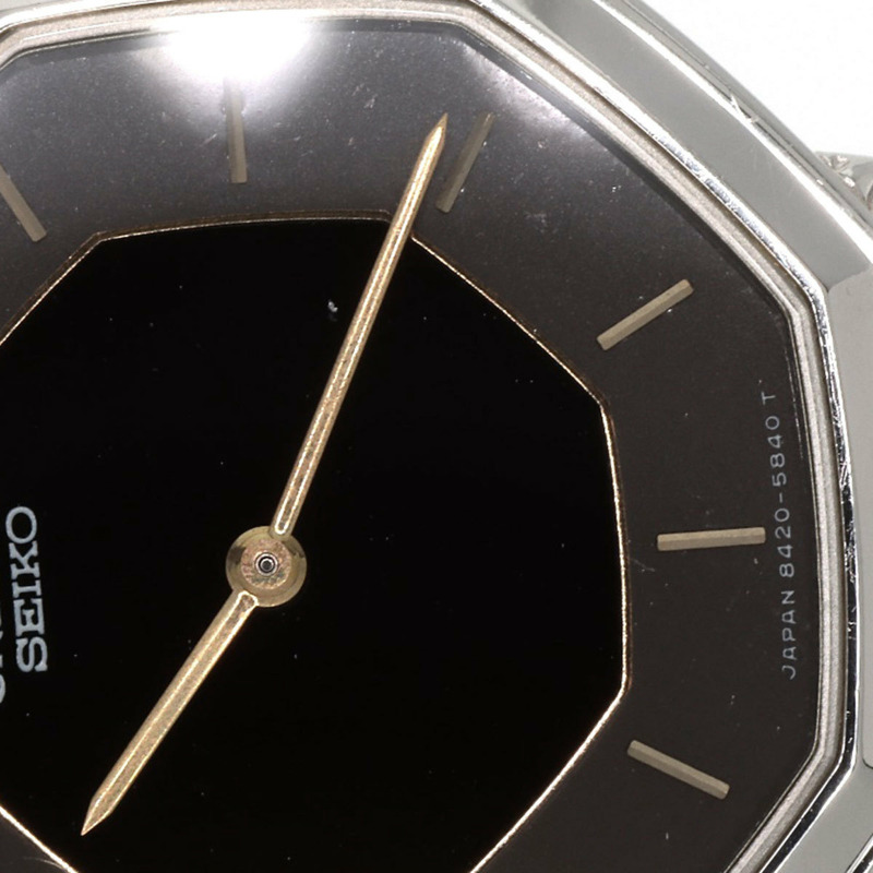 精工 8420-5660 Credor 八角形腕錶，不鏽鋼/SS，女款-25