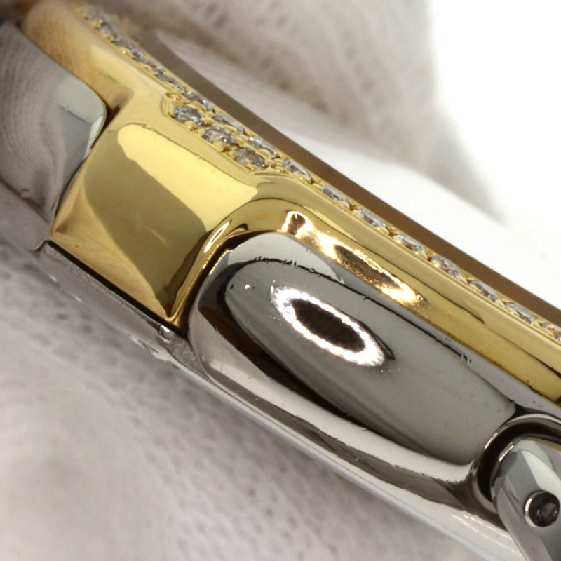 精工 GSAB004 Credor 鑲鑽錶圈腕錶，不鏽鋼/18K黃金/鑲鑽，女款-11