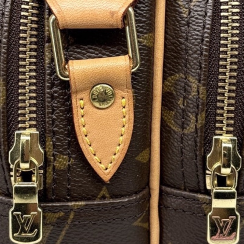 真品 LV 路易威登 Monogram Reporter PM M45254 記者包 肩背包 斜背包 旅行包-16