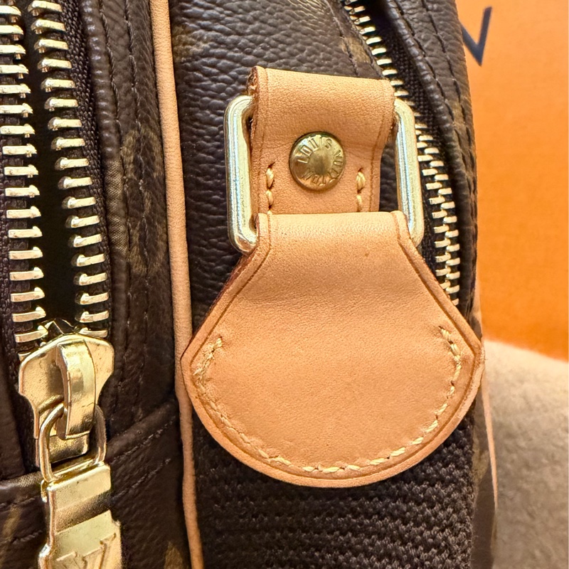 真品 LV 路易威登 Monogram Reporter PM M45254 記者包 肩背包 斜背包 旅行包-31