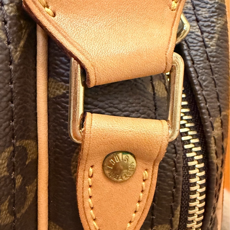 真品 LV 路易威登 Monogram Reporter PM M45254 記者包 肩背包 斜背包 旅行包-32