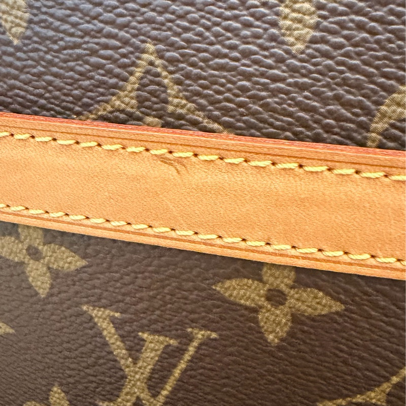 真品 LV 路易威登 Monogram Reporter PM M45254 記者包 肩背包 斜背包 旅行包-61