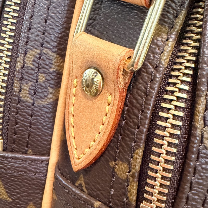 真品 LV 路易威登 Monogram Reporter PM M45254 記者包 肩背包 斜背包 旅行包-39