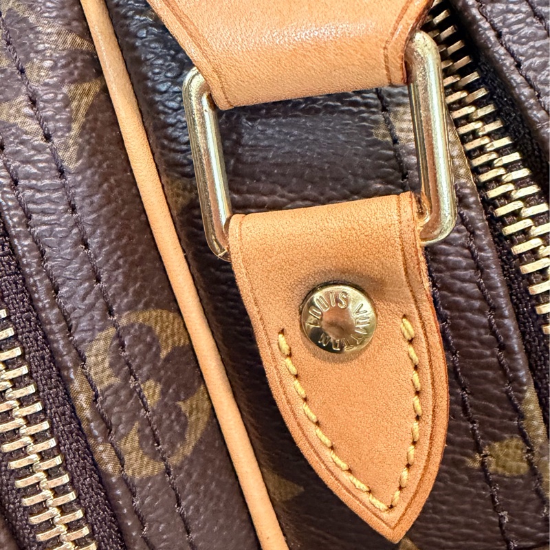 真品 LV 路易威登 Monogram Reporter PM M45254 記者包 肩背包 斜背包 旅行包-40