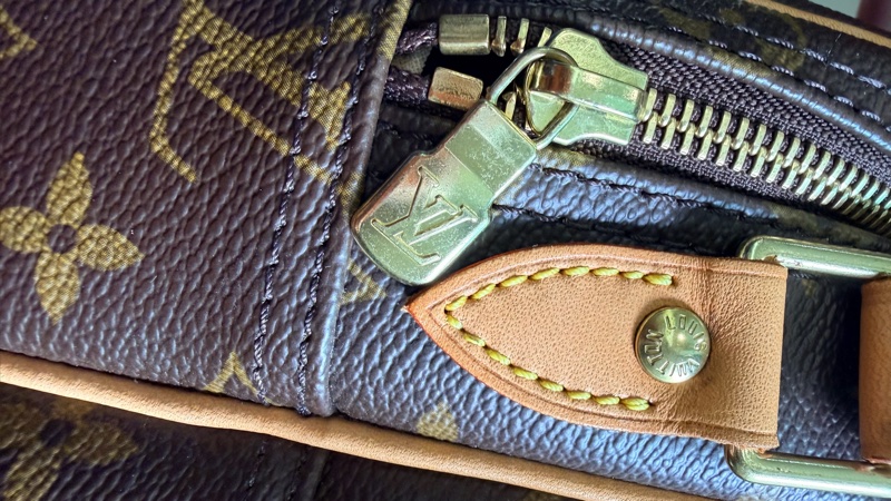 真品 LV 路易威登 Monogram Reporter PM M45254 記者包 肩背包 斜背包 旅行包-42