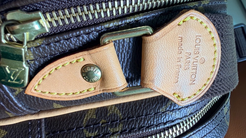 真品 LV 路易威登 Monogram Reporter PM M45254 記者包 肩背包 斜背包 旅行包-45