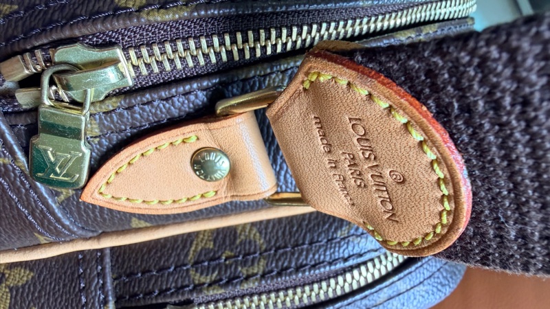 真品 LV 路易威登 Monogram Reporter PM M45254 記者包 肩背包 斜背包 旅行包-46