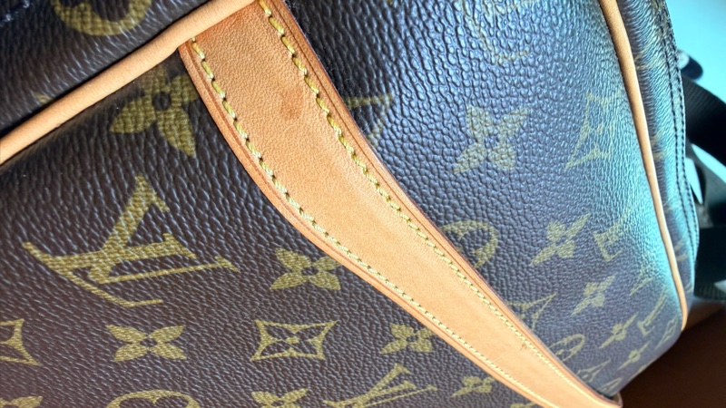真品 LV 路易威登 Monogram Reporter PM M45254 記者包 肩背包 斜背包 旅行包-50
