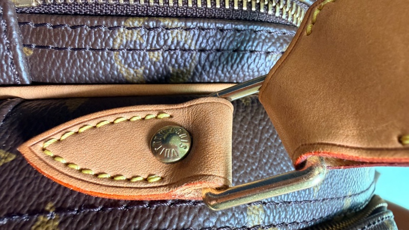 真品 LV 路易威登 Monogram Reporter PM M45254 記者包 肩背包 斜背包 旅行包-53