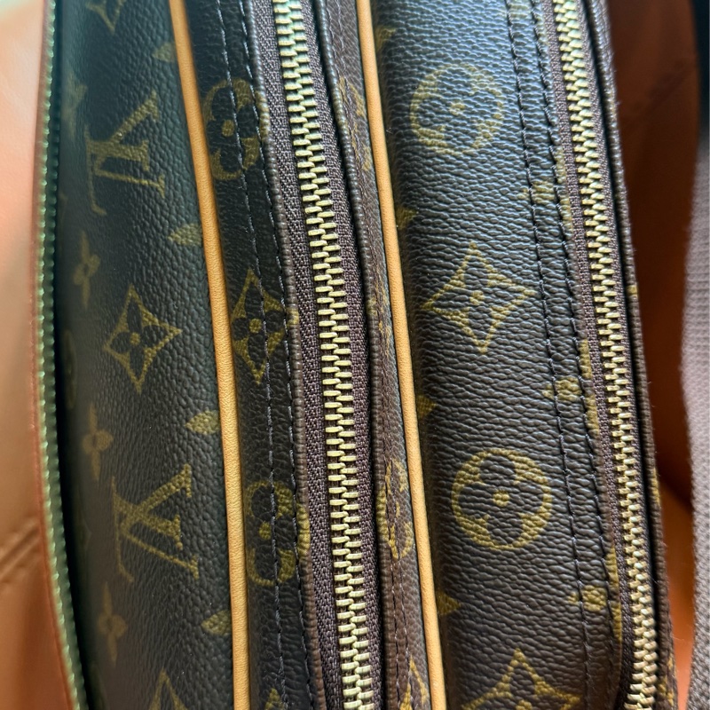 真品 LV 路易威登 Monogram Reporter PM M45254 記者包 肩背包 斜背包 旅行包-59