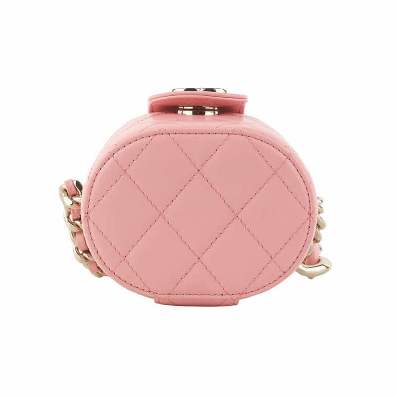 【包稅】CHANEL AP2428 優雅金色鏈條化妝斜背包 35444K-5