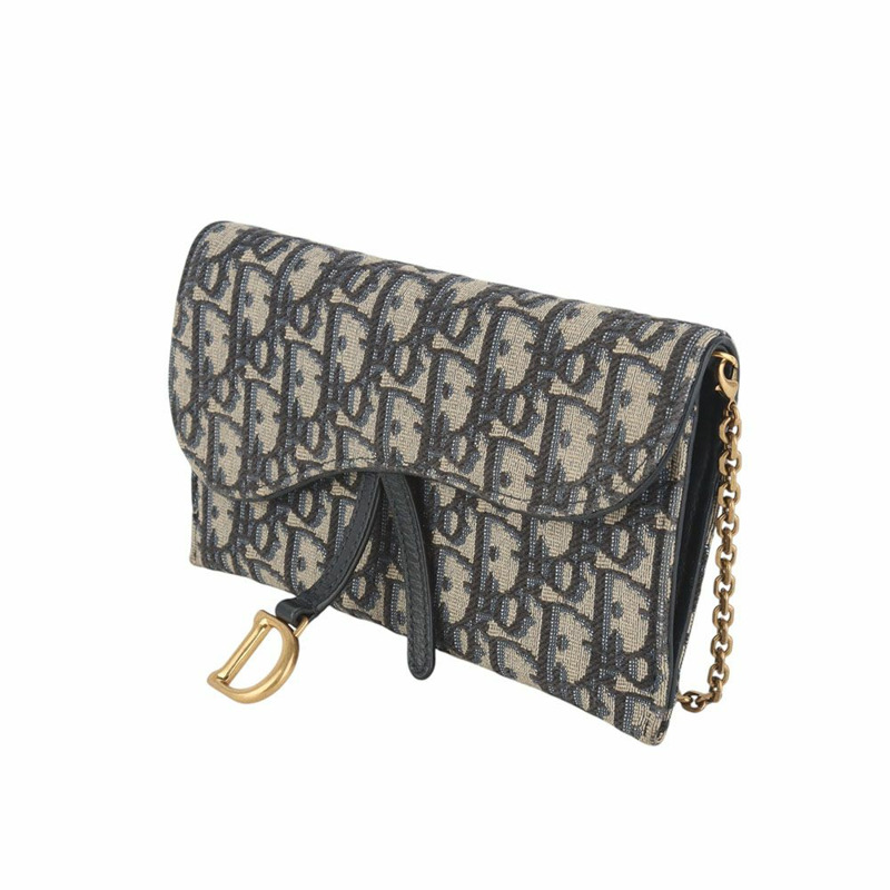 【包稅】DIOR Christian Dior S5614CTZQ Oblique Saddle WOC 斜背包 35466-1