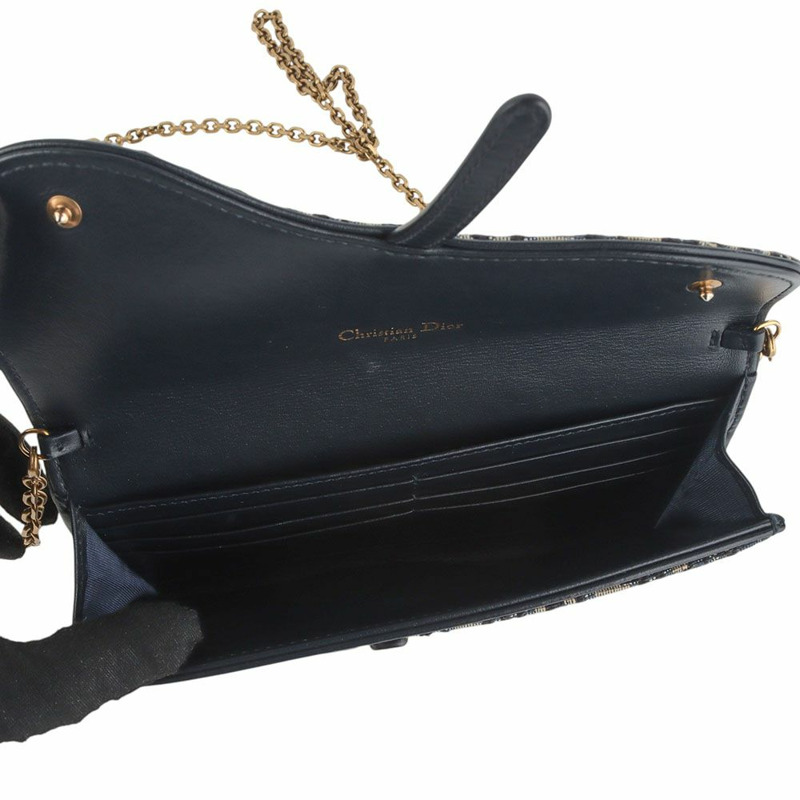 【包稅】DIOR Christian Dior S5614CTZQ Oblique Saddle WOC 斜背包 35466-6