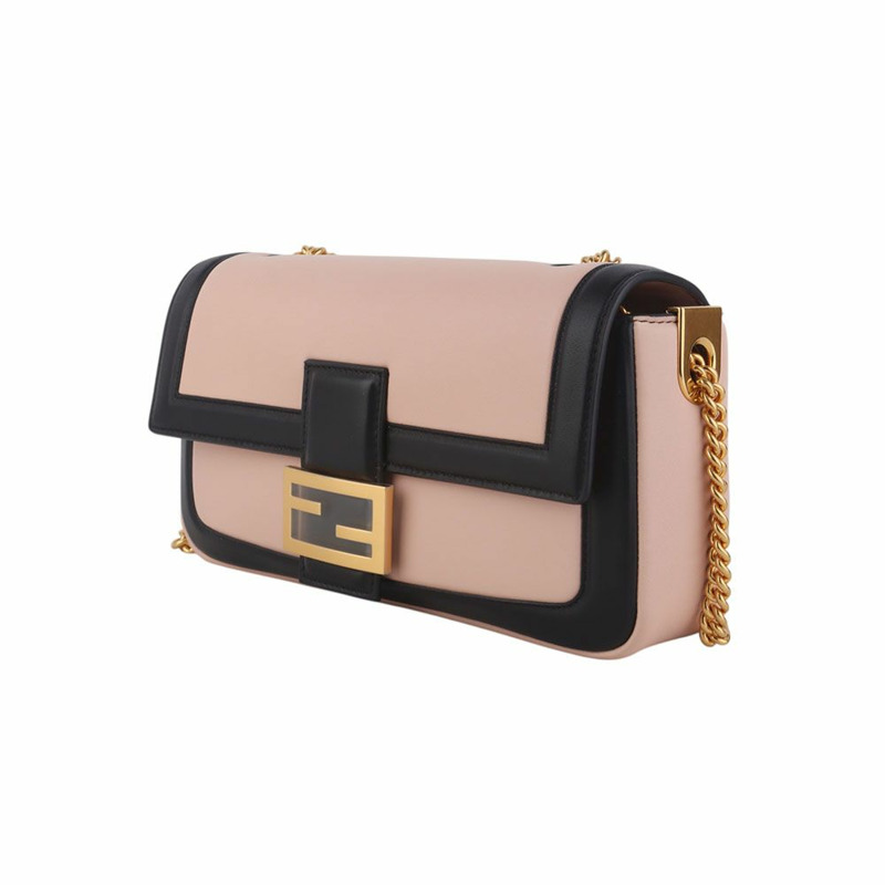 【包稅】FENDI 8BR783 納帕雙色法棍包 35499-1