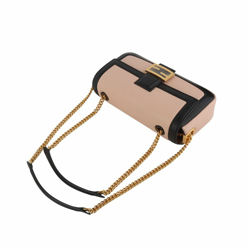 【包稅】FENDI 8BR783 納帕雙色法棍包 35499-3