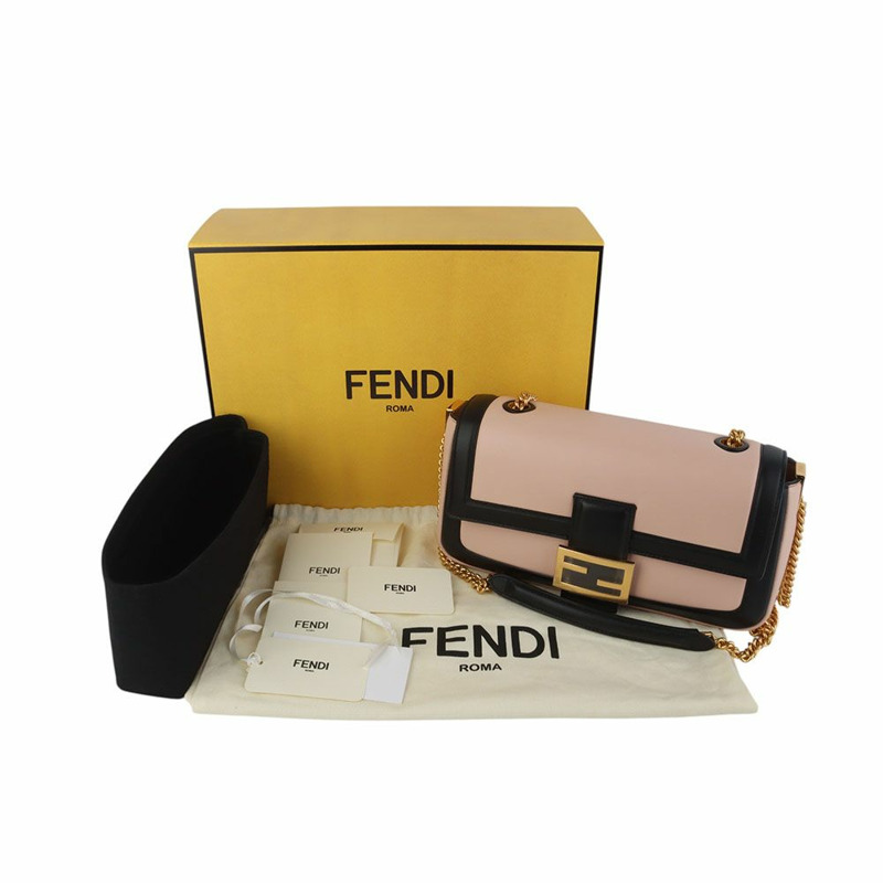 【包稅】FENDI 8BR783 納帕雙色法棍包 35499-7