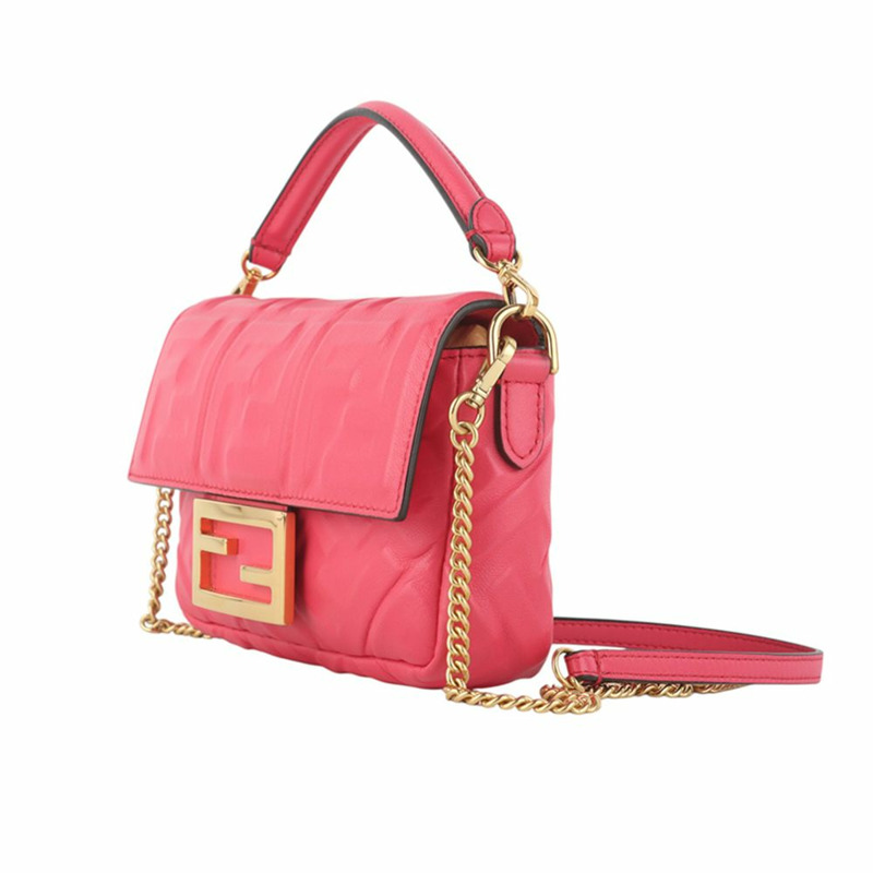 【包稅】FENDI 8BS017 FF 法棍迷你鏈斜背包 35507-1-1