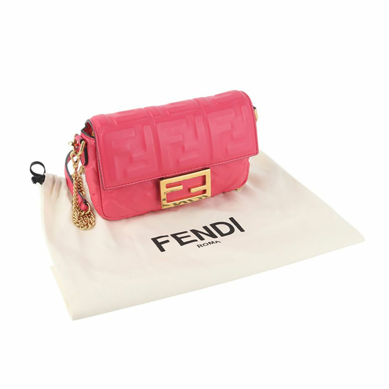 【包稅】FENDI 8BS017 FF 法棍迷你鏈斜背包 35507-1-7