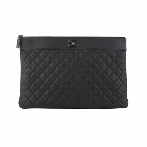 【包稅】CHANEL Mademoiselle 大號手拿包 A80993 35507-2