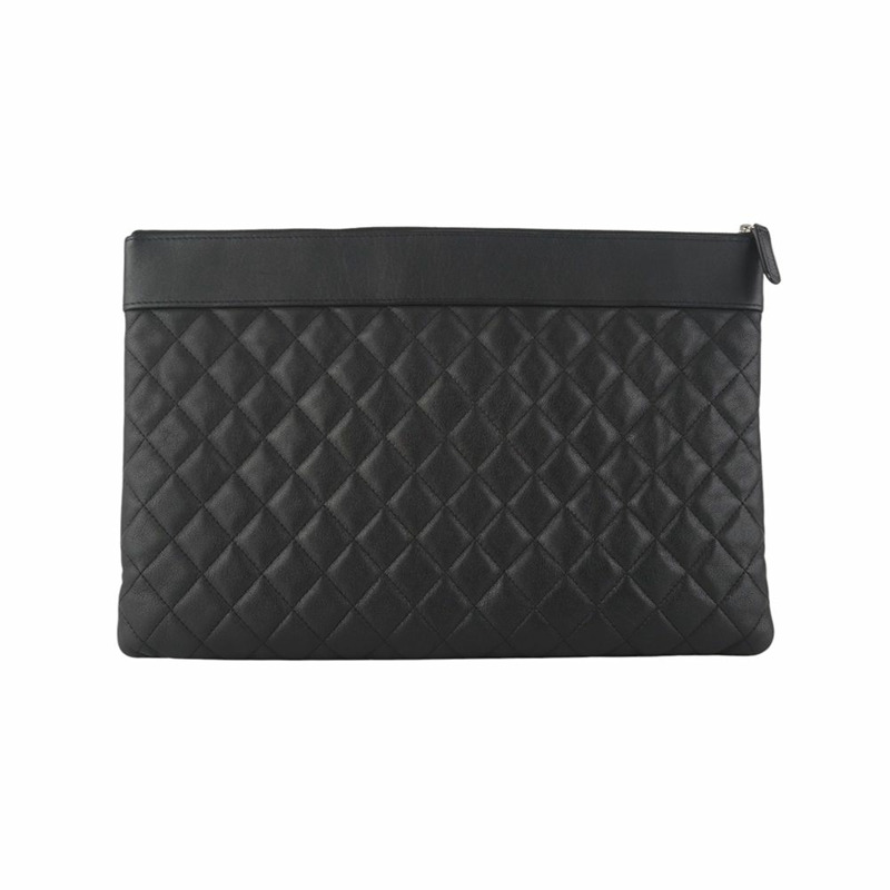 【包稅】CHANEL Mademoiselle 大號手拿包 A80993 35507-2-2