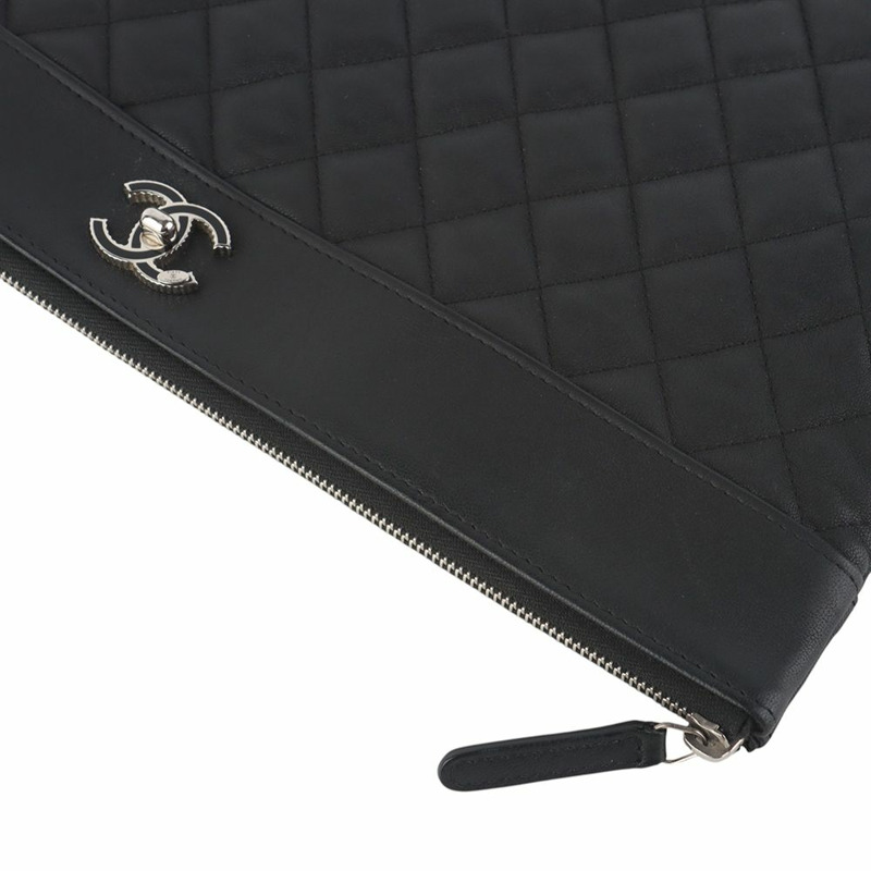 【包稅】CHANEL Mademoiselle 大號手拿包 A80993 35507-2-3