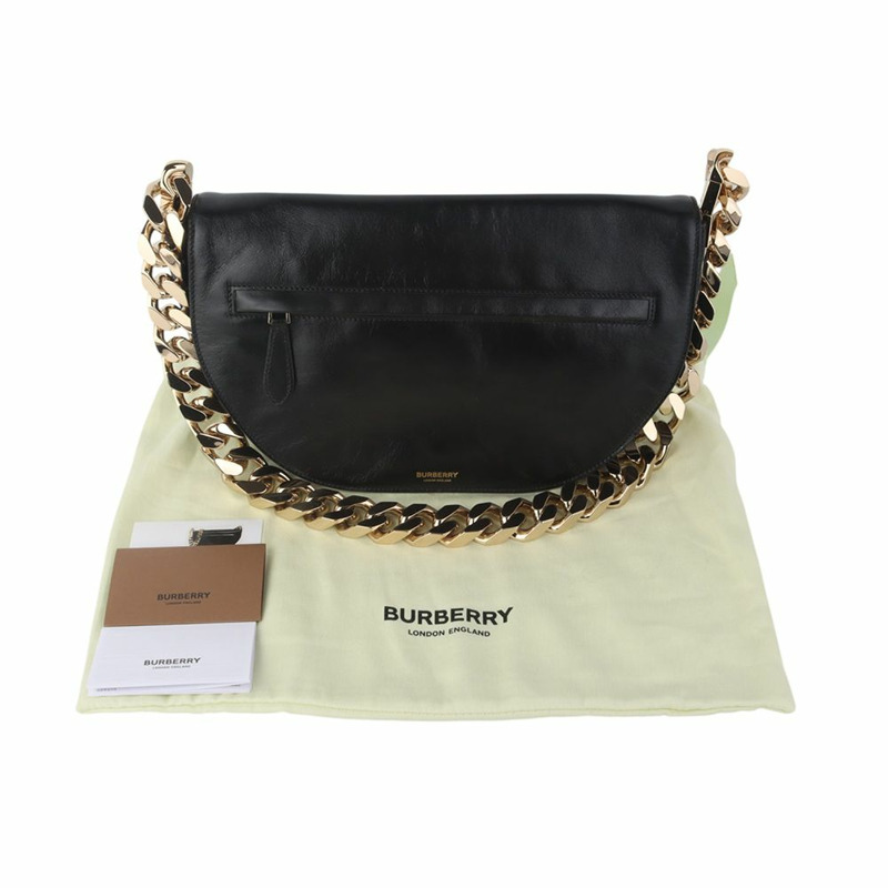 【包稅】BURBERRY Olivier 中型羊皮包 8036829-7