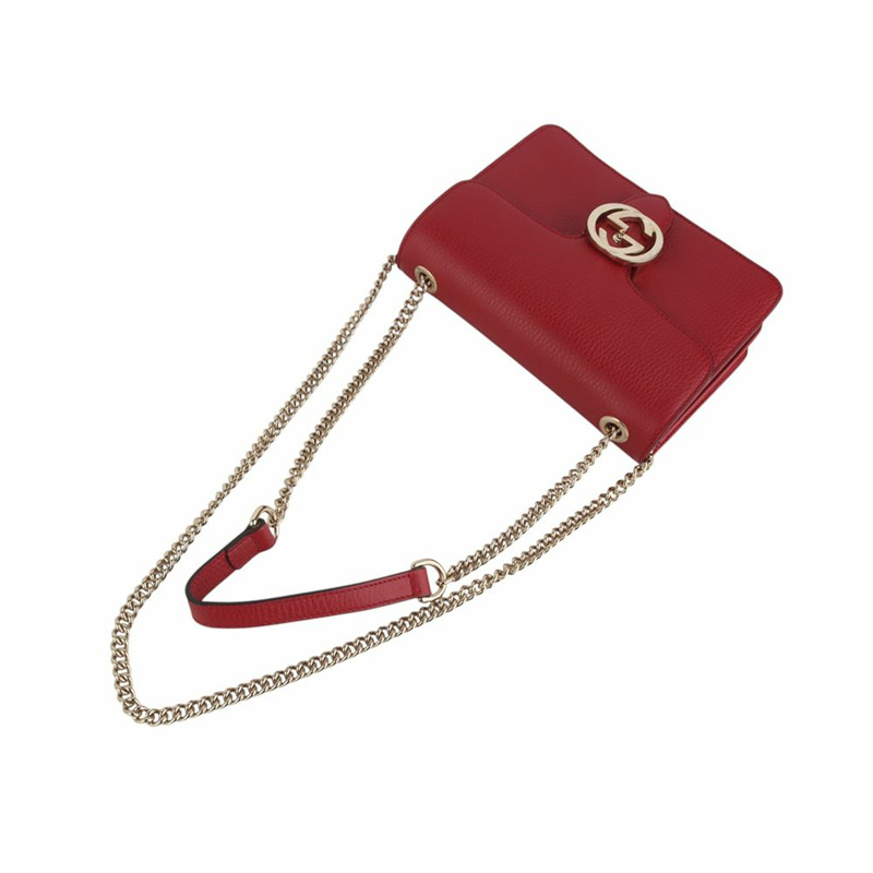 【包稅】GUCCI 互扣鏈條斜背包 510304 35547-1-3