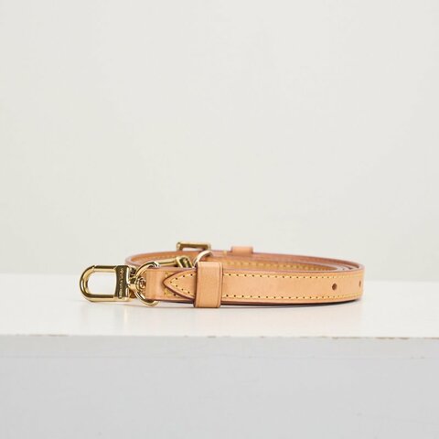 二手Lv 可調式植鞣革背帶