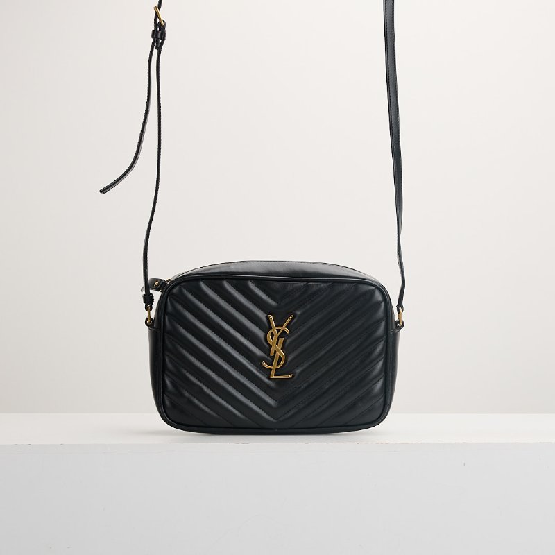 二手YSL 相機包/黑色-0