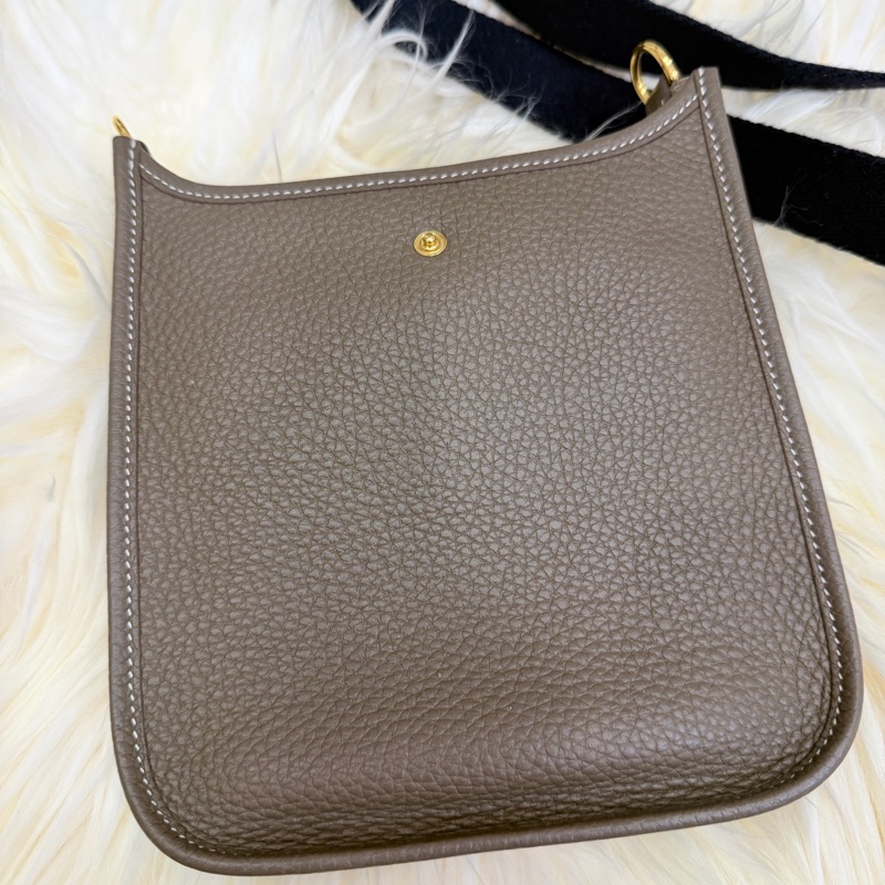 （Hermes愛馬仕）降價好物 誠心可談 金剛色 大象灰mini evelyne-8