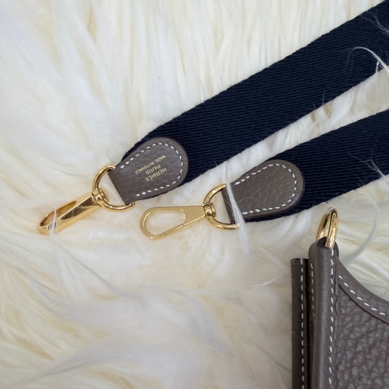 （Hermes愛馬仕）降價好物 誠心可談 金剛色 大象灰mini evelyne-30