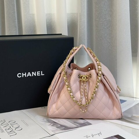 CHANEL 25 Hobo bag - 小號櫻花粉金
