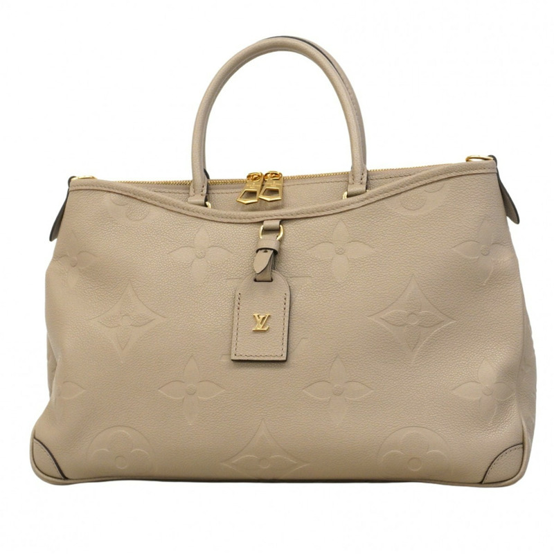 路易威登 Monogram Empreinte Trianon MM 手提包 M46504 Tourterelle 女式-0