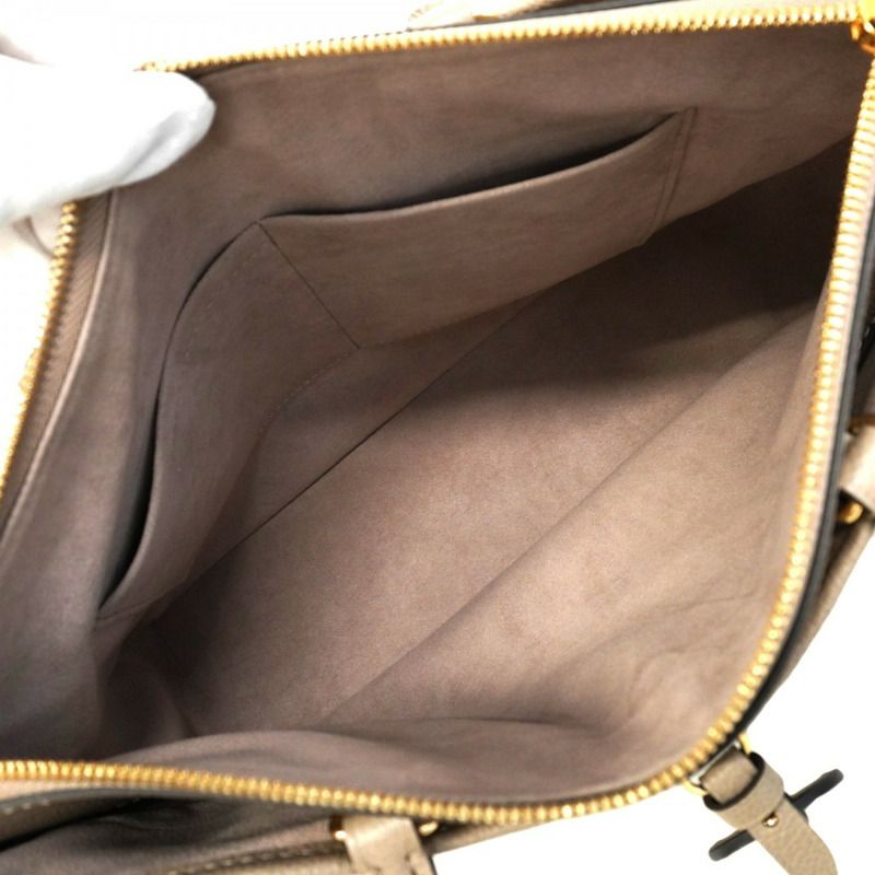 路易威登 Monogram Empreinte Trianon MM 手提包 M46504 Tourterelle 女式-3