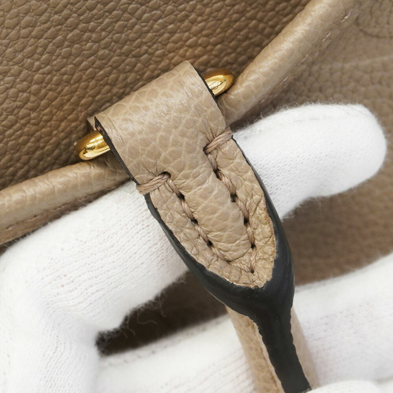 路易威登 Monogram Empreinte Trianon MM 手提包 M46504 Tourterelle 女式-8