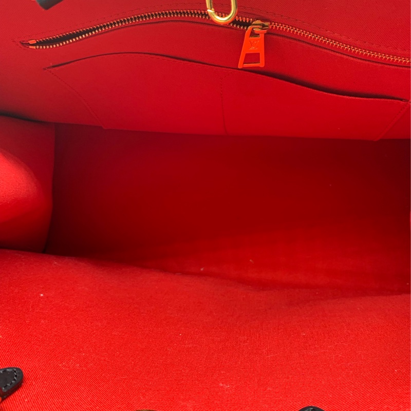 99新路易威登 Lv one the go拼色老花大號芯片-5