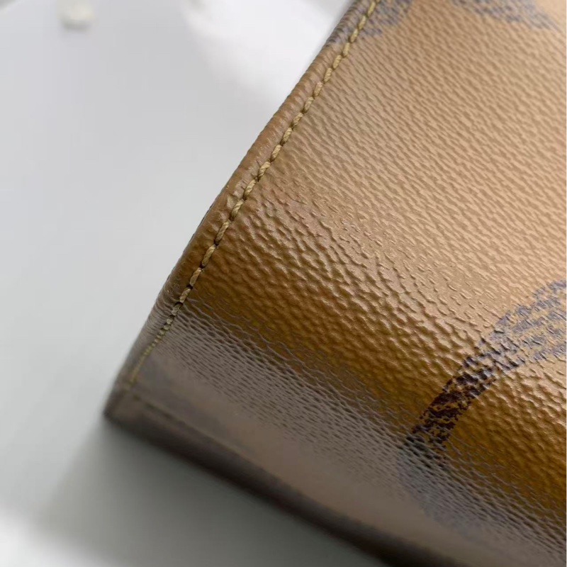 99新路易威登 Lv one the go拼色老花大號芯片-10