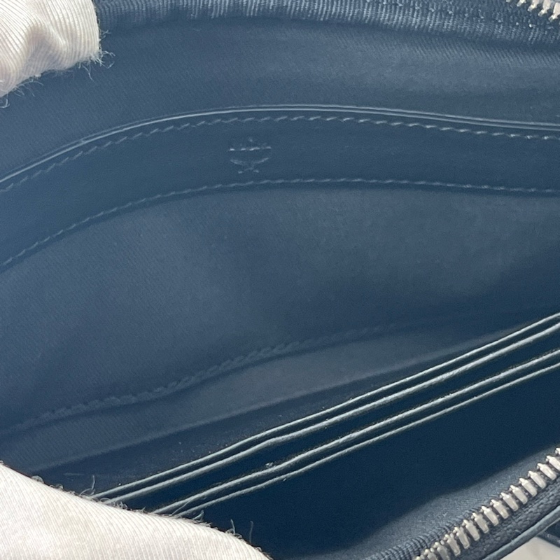 💗香緹國際精品💗 756 MCM 黑銀手拿包 化妝包-11