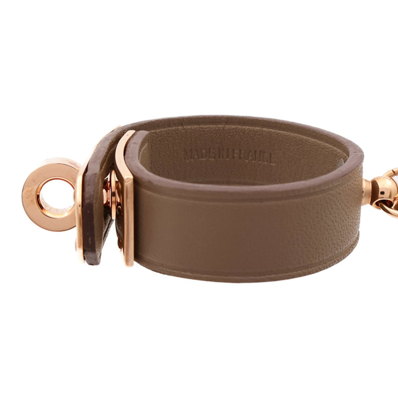 HERMES Swift皮革Kelly Golves Clip金扣掛飾-3