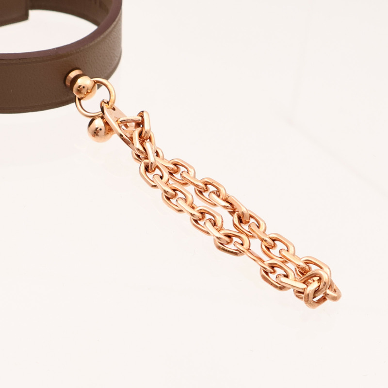 HERMES Swift皮革Kelly Golves Clip金扣掛飾-5