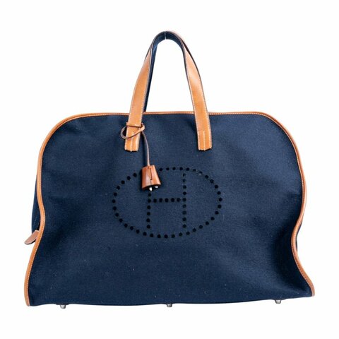 HERMES愛馬仕Feu2Dou 旅行包