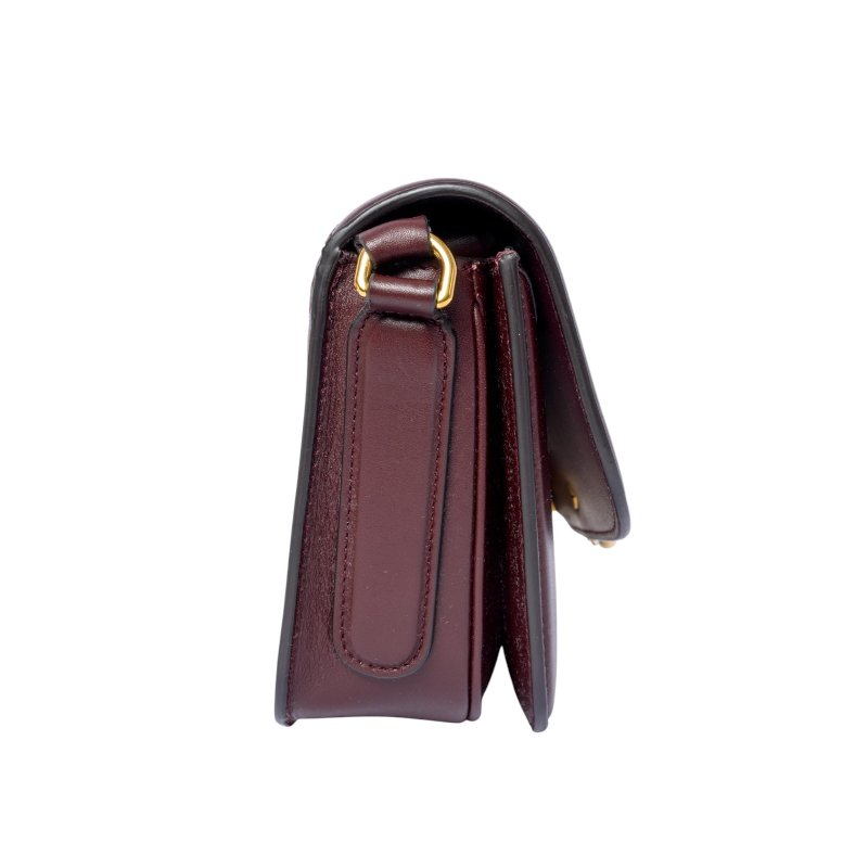 Salvatore Ferragamo菲拉格慕Trapezio 米色帆布斜背包-1