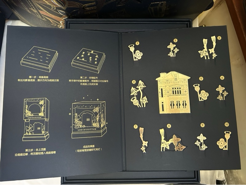 LV26(立體金屬層次光影小夜燈Vic禮👩🏻‍🦰金屬材質超有份量；適合居家擺設、新年送禮首選！👍-2