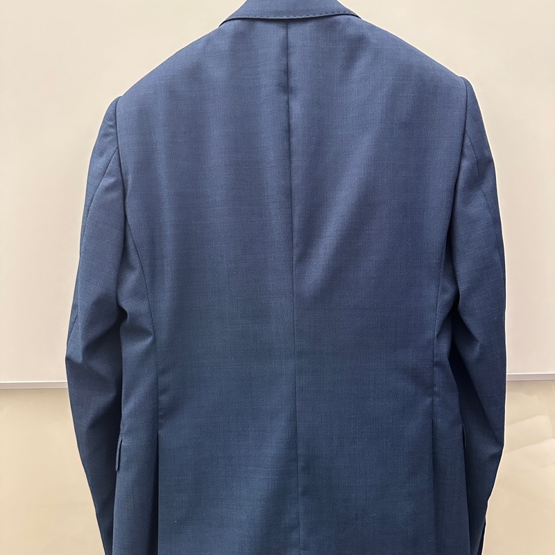 EMPORIO ARMANI 全新藍色西裝全套48號-9