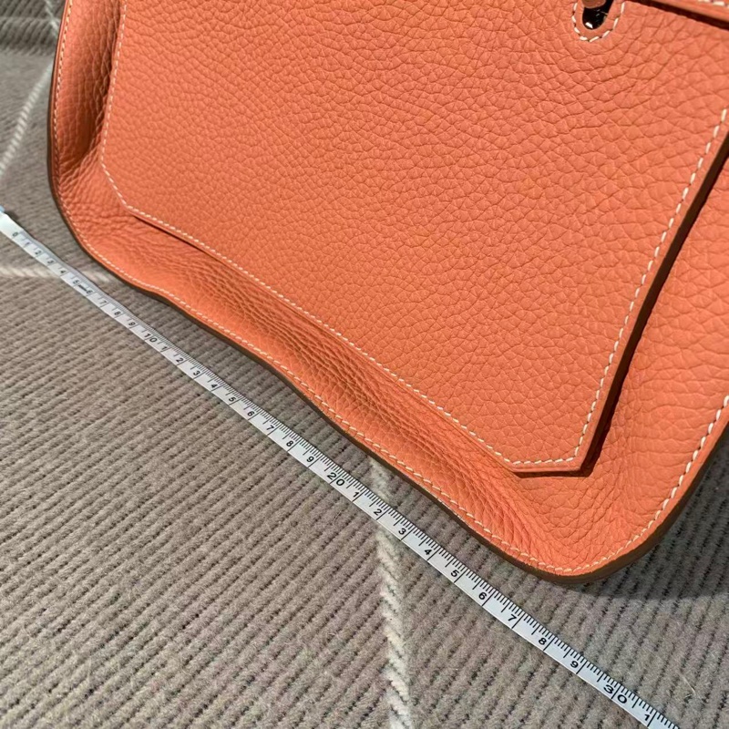 Hermes愛馬仕吉普賽28龍蝦粉銀扣tc皮Q刻-16