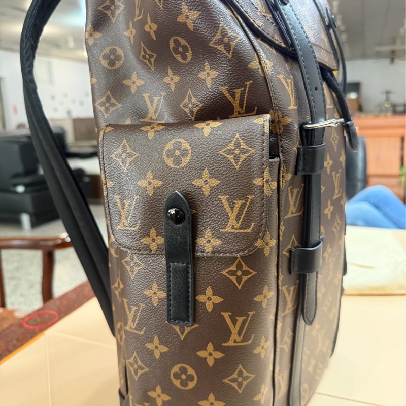 LV 經典老花後背包 M43735-13