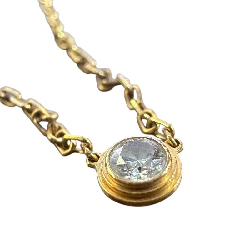 【美收精品】CARTIER 18K帶鑽項鍊 4-743-4