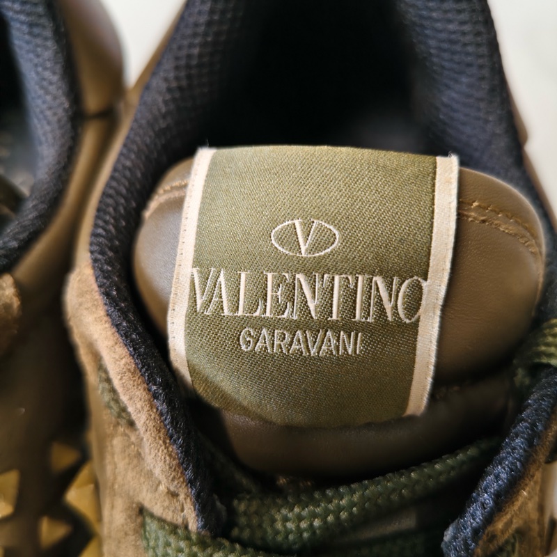 Valentino华伦天奴 橡胶铆钉 低帮 运动鞋-4